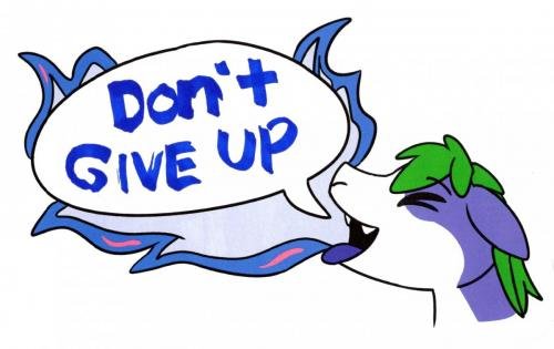 Tanby, the group mascot, a purple alien creature with green hair, breathes a big cloud of nebula fire!